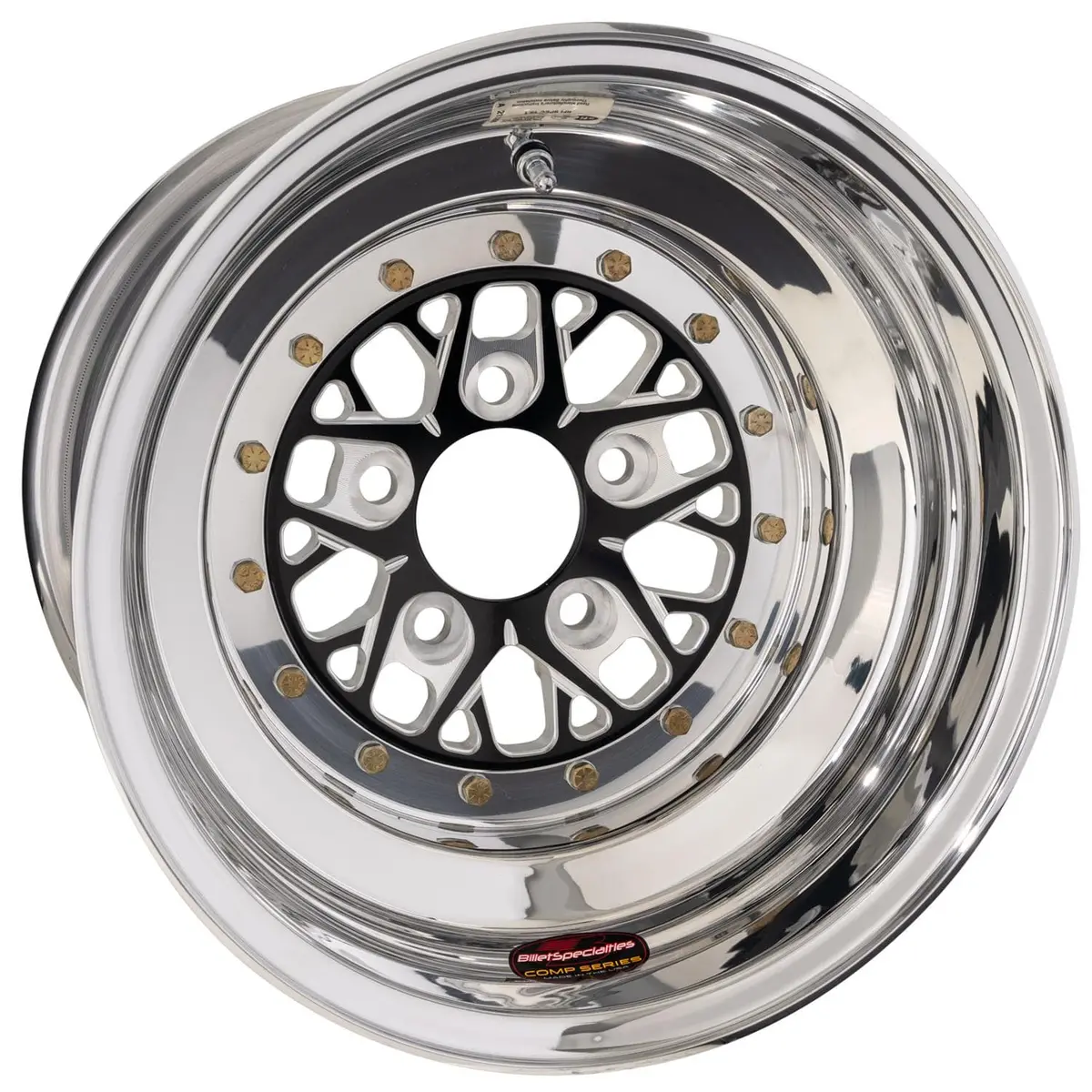 Billet Specialties Bcs085806140 Chrome-Finished Drag Wheel 1