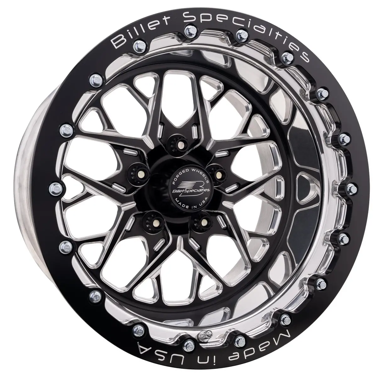 Billet Specialties Brsb0751Fl6175 Forged Billet Front Wheel With Lip Design 1