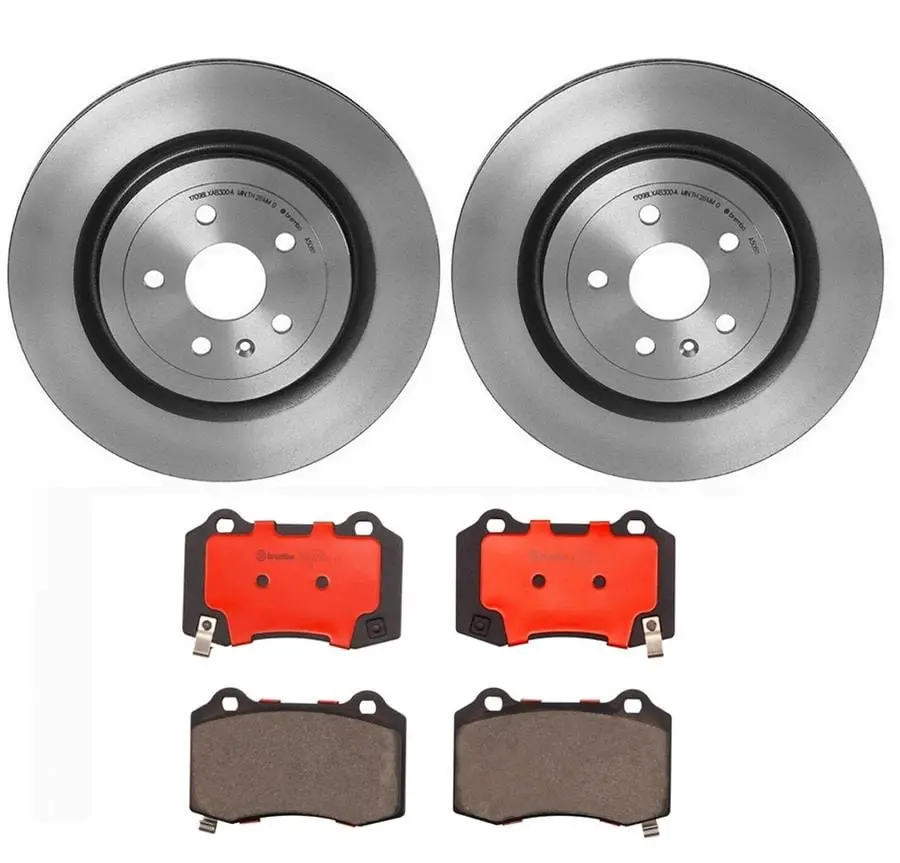 Brembo Kt00406 Front Disc Brake Pad And Rotor Kit For Track-Ready Stopping Power 1