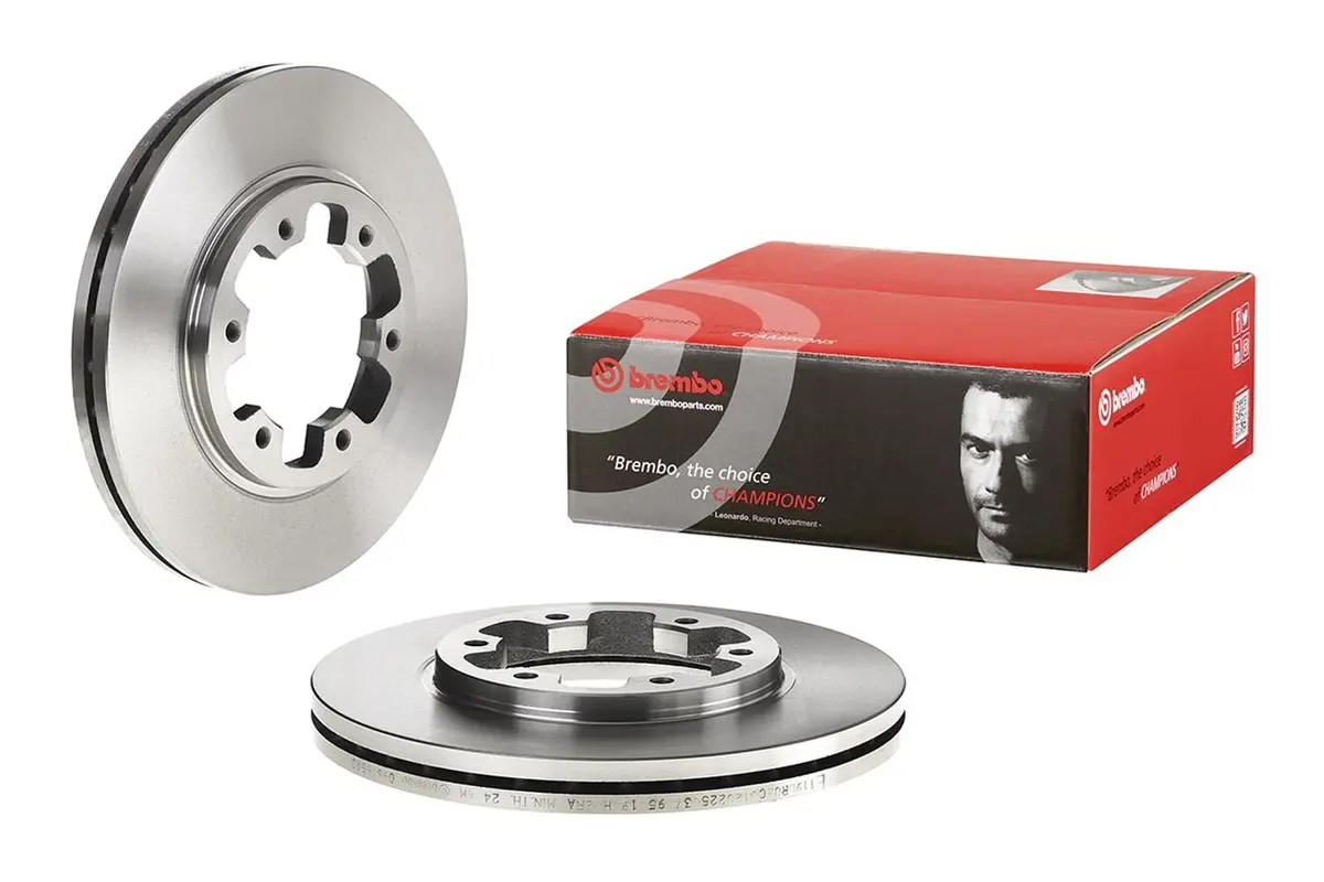 Brembo Uv-Coated Premium Brake Rotors – 09.5055.10 1