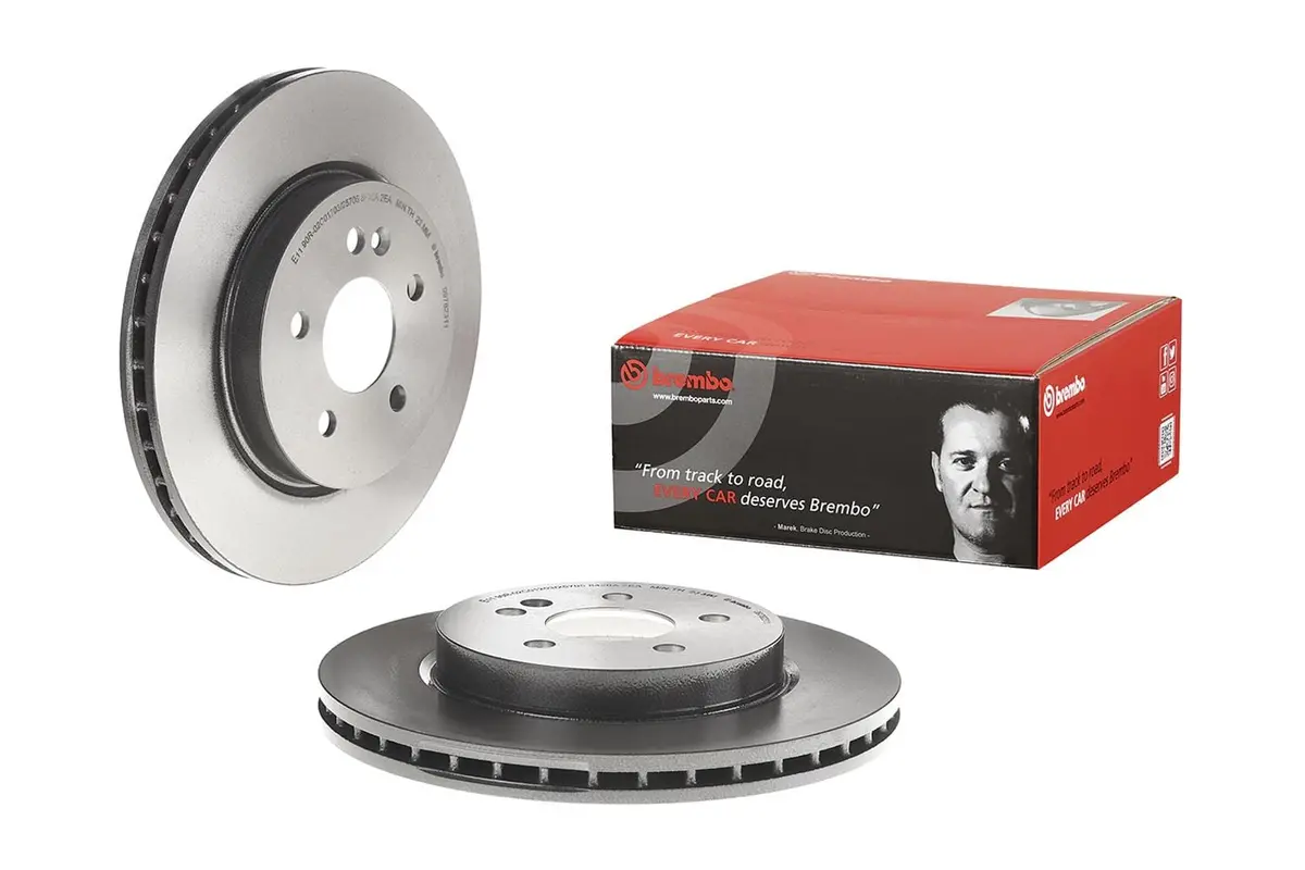 Brembo 09.7823.11 Uv-Coated Premium Brake Rotors 1