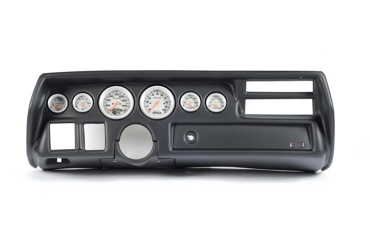 Classic Thunder Road Instrument Cluster W/ Autometer Gauges – 105700311 1