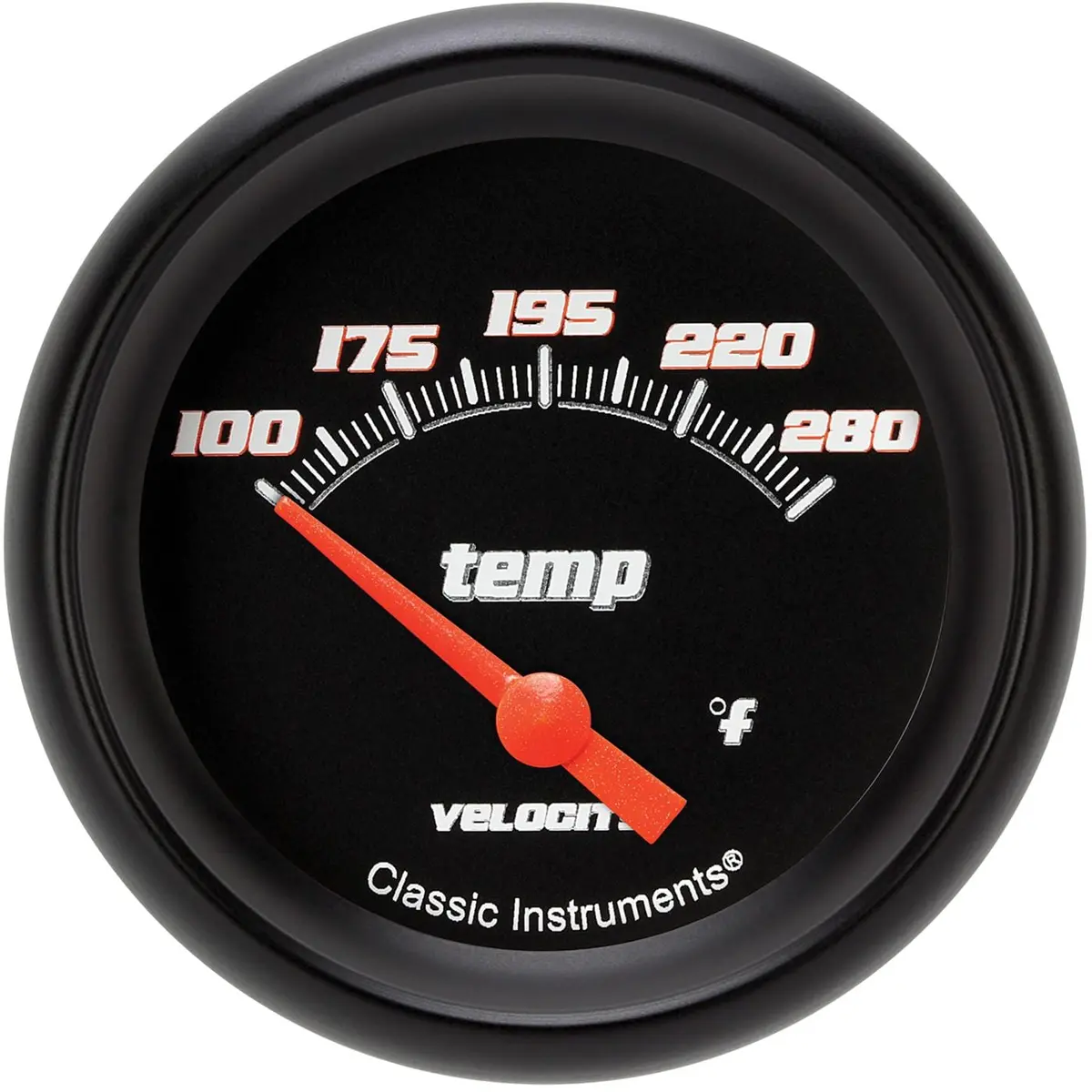 Classic Instruments Velocity Series Gauges — Black Face With Blue Led Lighting (Vs226Bbpf-06) 1