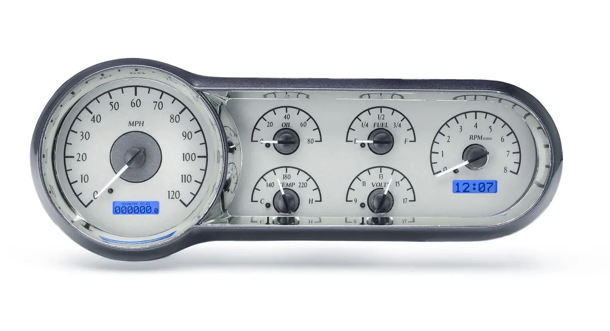 Dakota Digital Vhx Series Analog Gauge System – Direct-Fit Dashboard Upgrade Vhx-53C-S-B 1
