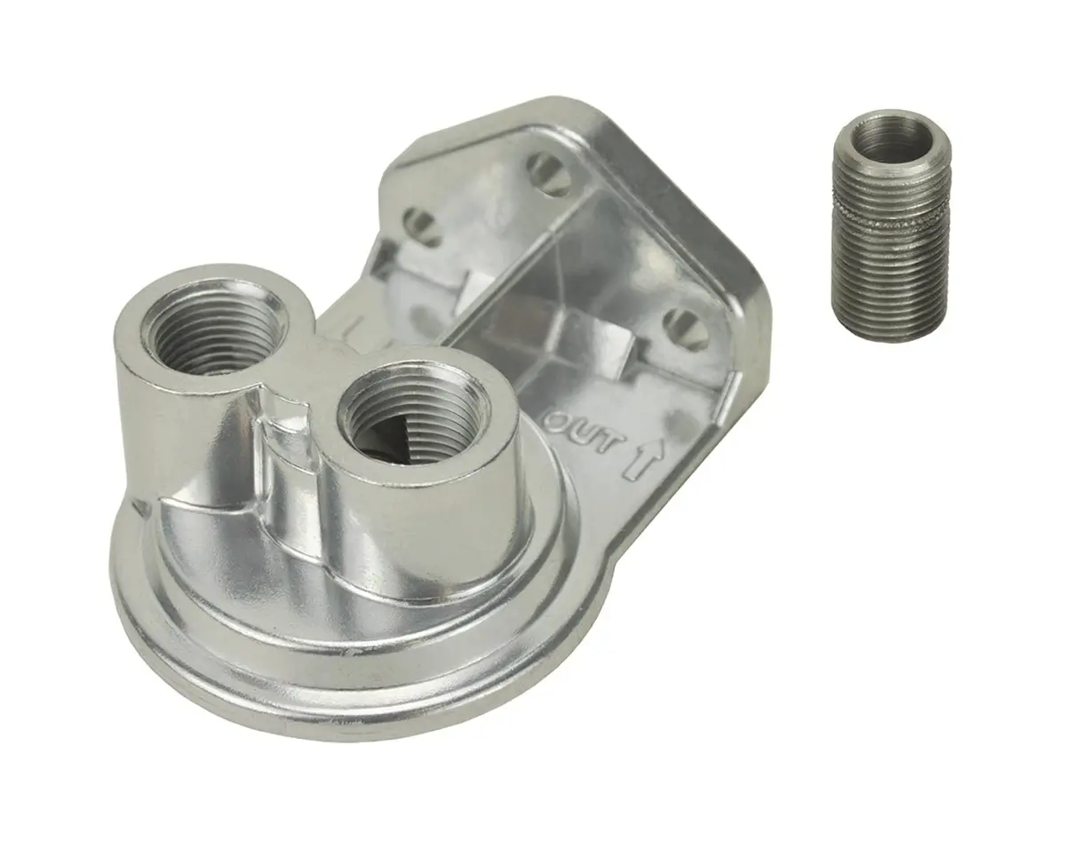 Derale Oil Filter Adapter For Engine Oil Cooler Installation – Model 25728 1