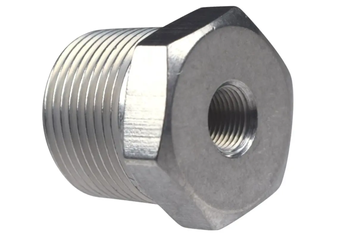 Ict Billet An Fitting Reducer — Stainless Steel, -12 To -2 An (An912-12-02A) 1