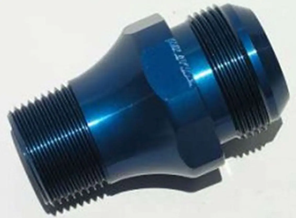 Blue-Anodized -20An Inlet Fitting For 100-Series Electric Water Pumps – Mzwp1020B 1