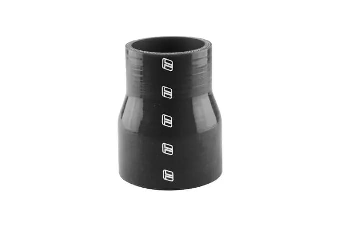 Black Hose Reducer Fitting: 2.50" To 3.25" 1