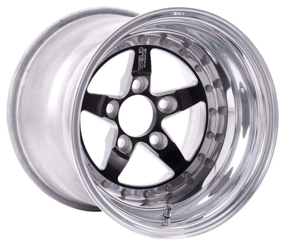 Weld Star Rt Black Center Racing Wheel – We791B-510210 1