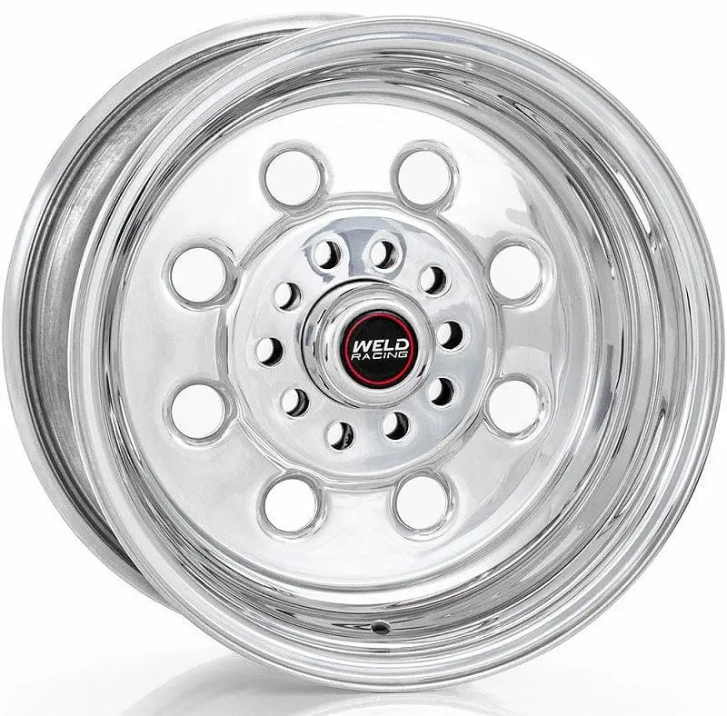 Draglite We90-59350 15X9" Polished Aluminum Drag Wheel 1
