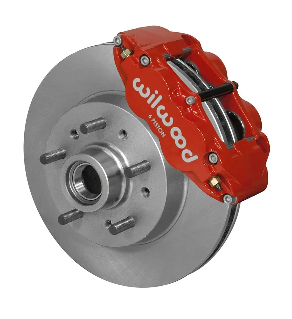 Wilwood Classic Series Forged Narrow Superlite 6R Front Brake Kit (Model 140-14526-R) 1