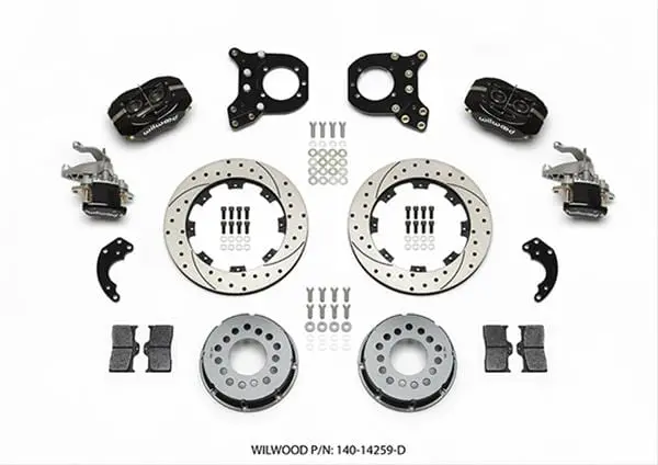 Wilwood Forged Dynalite Mc4 Rear Parking Brake Conversion Kit – 140-14259-D 2