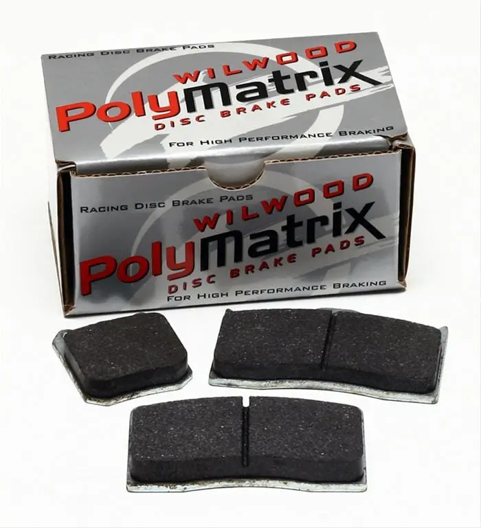 Wilwood 15E-6096K-B Polymatrix E High-Performance Brake Pads 1